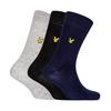 Lyle & Scott Mens Crew Socks (Pack of 3)