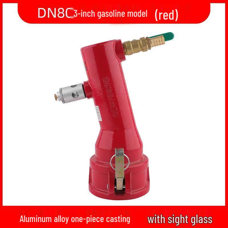 

Aokewen DN80 3-inch Red Fuel Tank Bottom Sampler with Sight Glass