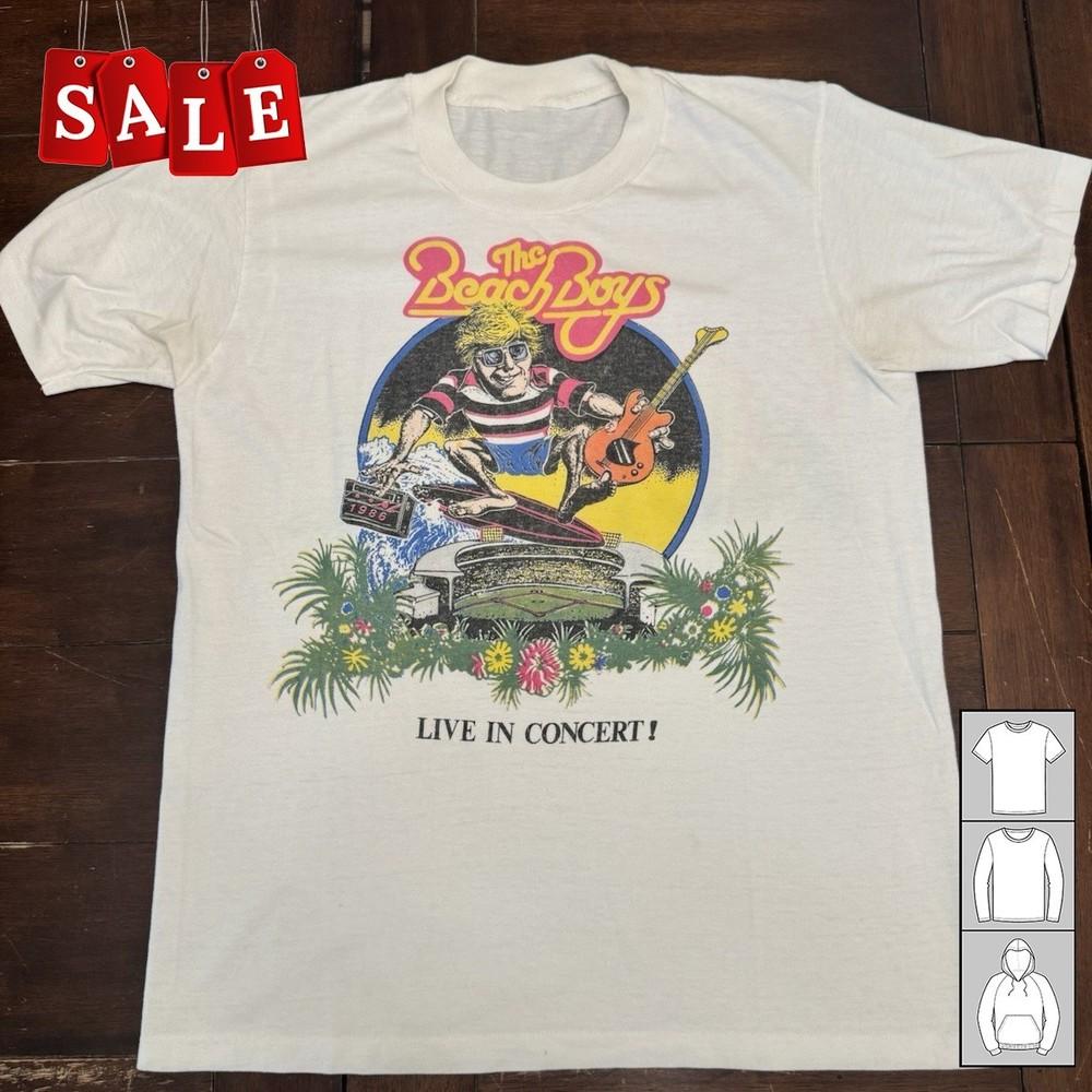 New the Beach boys 1986 concert tour  Gift For Fans Unisex S-5XL Shirt   WL369 Unisex T-Shirt XL