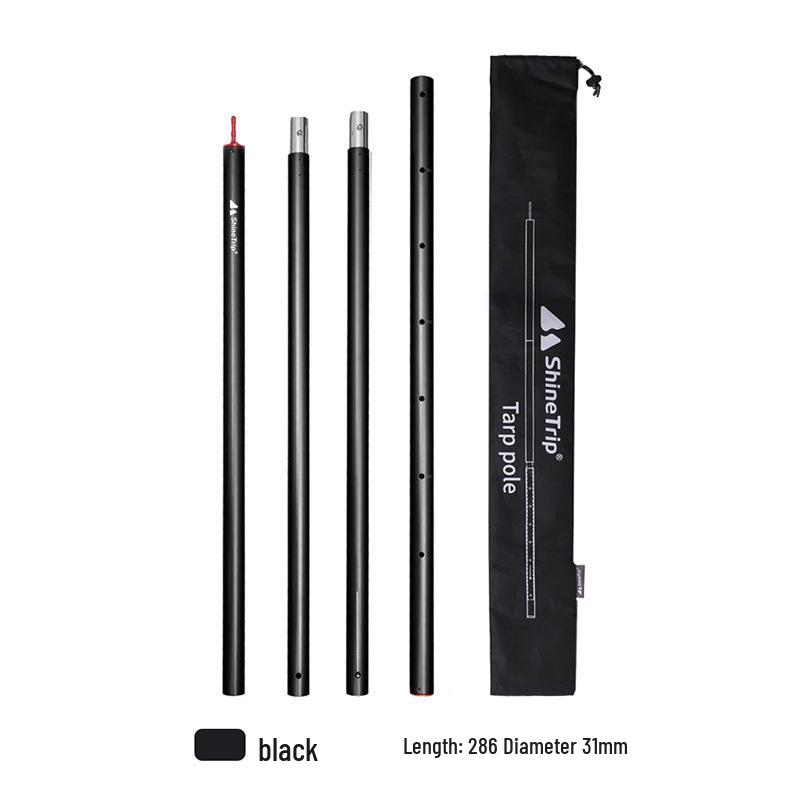 Shan Qu 31MM Telescopic Awning Pole Set for Camping
