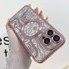 Anwendbar auf IPhone15MAX Galvanisiertes Mechanisches Muster Magnetische Saug Handyhülle Apple 14PRO Wird mit Linsenfolie Schutzhülle geliefert