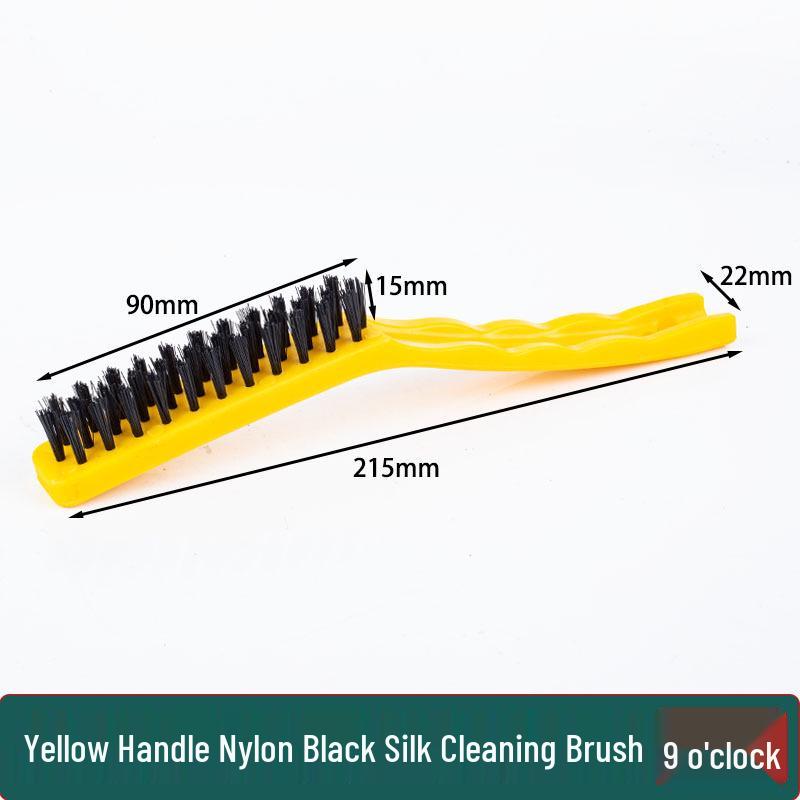 9-Inch Industrial Steel Wire Brush with Plastic Handle for Rust and Stain Removal