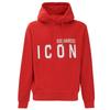 DSquared2 Mens Icon Logo Cool Fit Hoodie