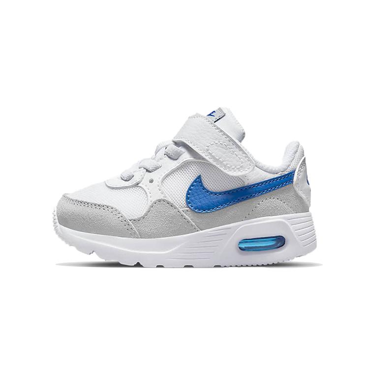 

Nike Slip Resistant Shock Absorbers With Abrasion Resistant Properties Low Top Toddler Shoes White Blue Baby 25