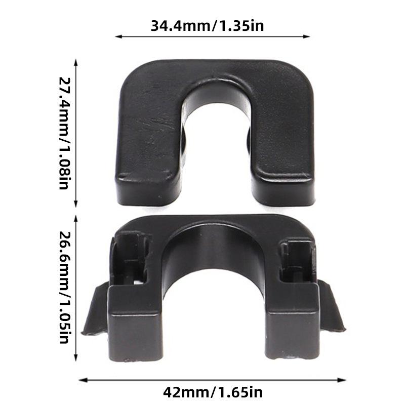 2/4Pcs For C-Max Rear Boot Trunk Load Cover Parcel Shelf Fastening Bracket Clip Pivot Bracket Mount 015532109E
