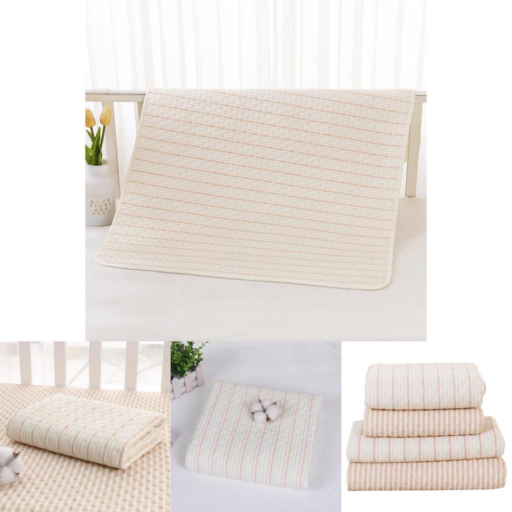 Pure Cotton Washable Diaper Changing Mat With Breathable Surface For Baby And Toddler Care