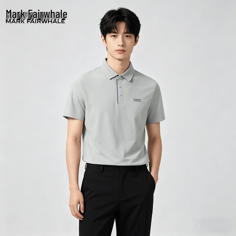 

MARK FAIRWHALE Men s Ice Silk Polo Shirt M