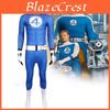 Fantastic Four Jumpsuit With Polyester Material For Cosplay And Stage Shows