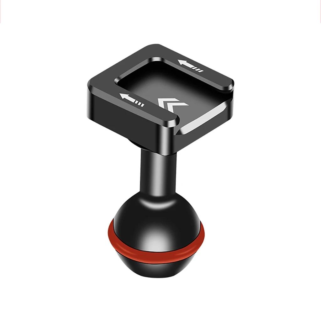 20mm Ball Head Adapter Mount NATO Clamp Cold Shoe Mount for DSLR Camera Cage Monitor Mount Light Holder Phone Stand
