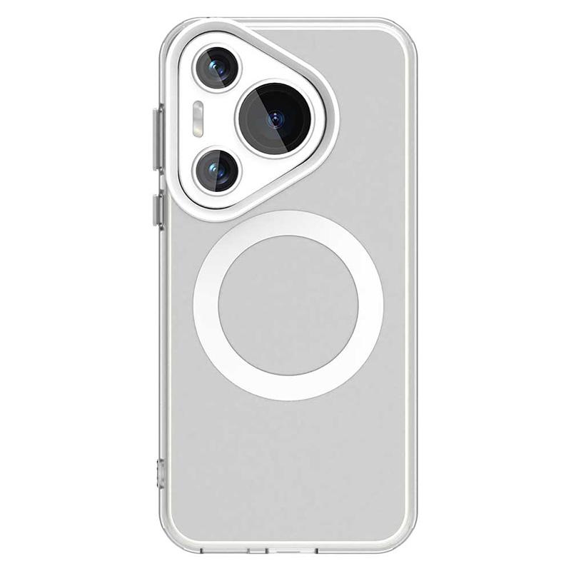 For Huawei Pura 70 Ultra Shockproof Matte Translucent Phone Case For Huawei Pura 70 Pro Plus for Magsafe Wireless Charge Cover