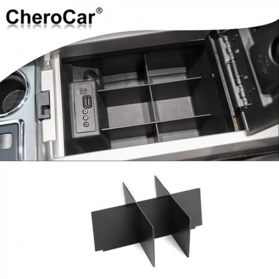 

Center Console Armrest Box Storage Box Divider Clapboard for Ford F-150 09-2014