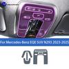 For Mercedes-Benz EQE SUV X294 -2025 Car Interior Center Console Protective Sticker Interior Decorative Strip TPU Protective