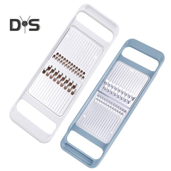 Komfortabelt grep kjøkkenkværn Multi-purpose praktisk manuell frukt Gulrot Potet rivjern