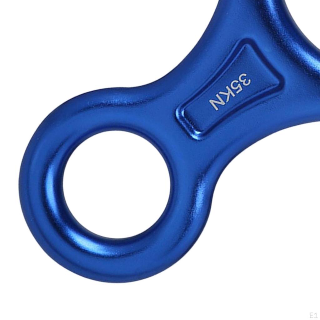 Descender Rappelling Gear Belaying Rock Climbing High Strength
