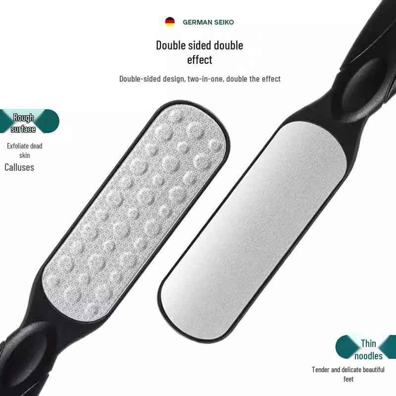 Stainless Steel Pumice Stone Foot File for Callus and Dead Skin Removal