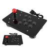 Arcade Rocker Game Joystick 8 Button Game Handle Controller(Black)