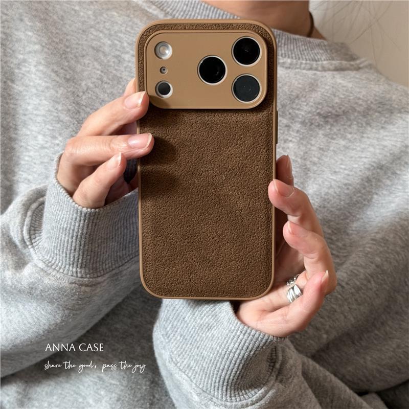 

Retro Red-Brown Leather Phone Case for iPhone 17 Pro Max/14/13