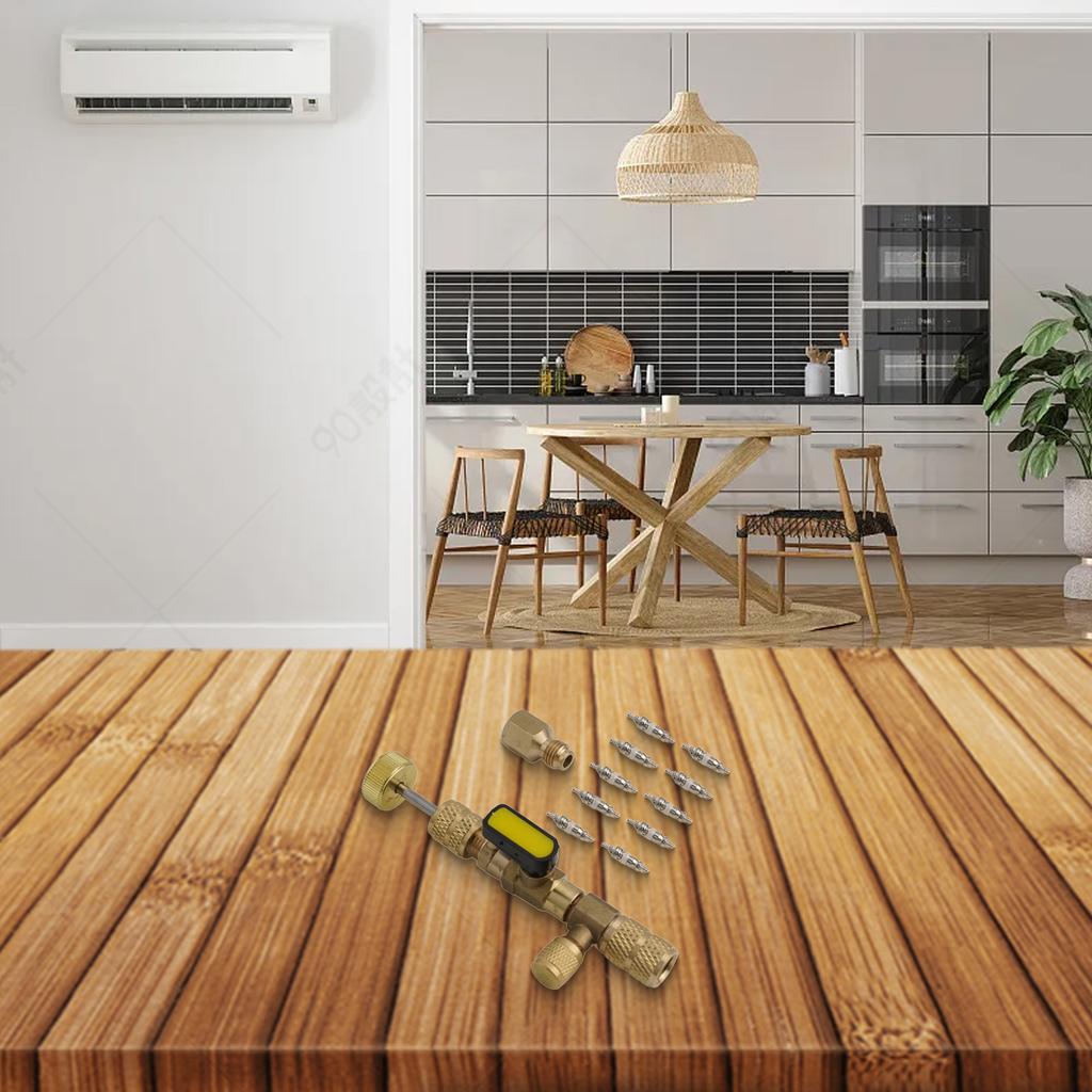 Werkzeuge HVAC-Werkzeug 7,01 X 4,53 X 1,46 Zoll Installateurwerkzeug Portadapter Ventilkernentferner Für Klimaanlagen