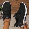 New Breathable Women's Shoes, Large-sized Comfortable Soft-soled Running Shoes, Casual Sports Shoes