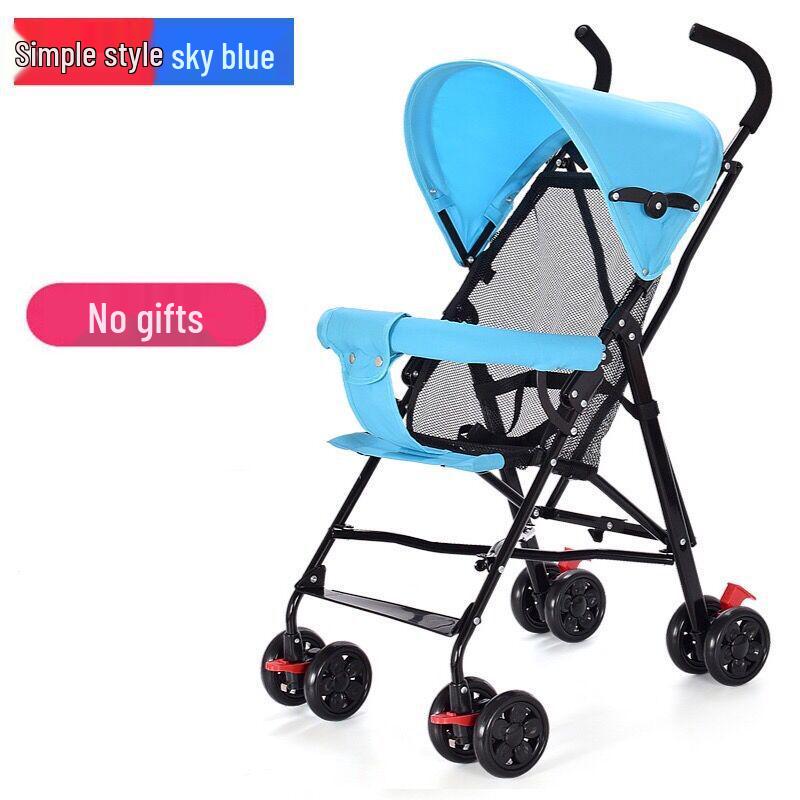 Lightweight Folding Baby and Toddler Umbrella Stroller with Recline Feature