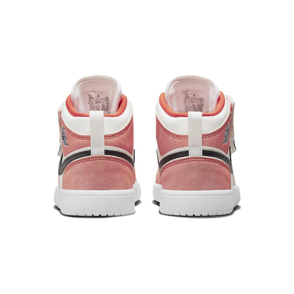 New Jordan 1 Mid Alt SE Orange Suede PS DZ4470-800