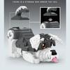 New Schnauzer Husky Puppy Building Blocks Sets 635/757 PCS Figures Toy Figurine Collection Bricks Home Decor Toy Kids Gifts
