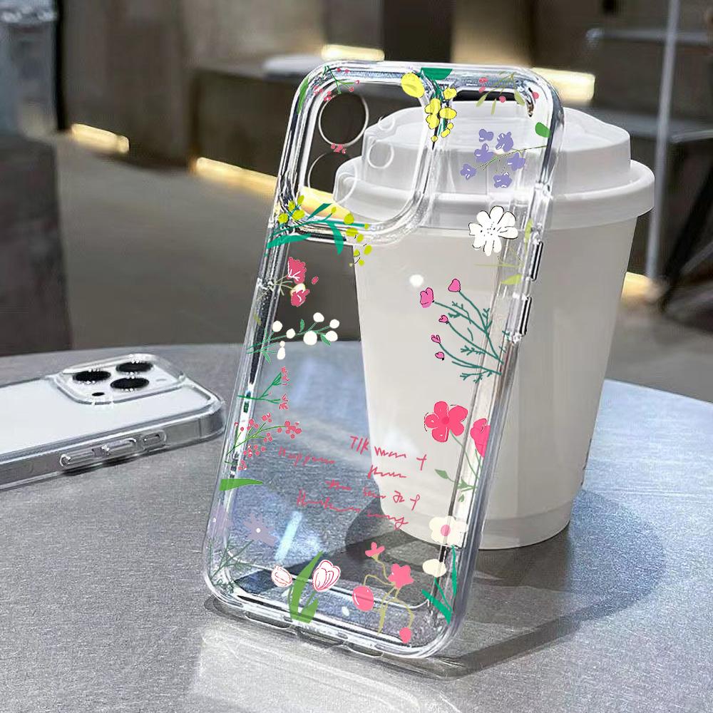 Flower Cases For  Redmi Note 13 Pro 5G 11 12 13C 10 9 12C 10C 11A 9s 10s 9C 11T 12T 11 Lite 5G Ne Poco X5 X3 Silicon Cover