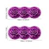 Non-slip Rose Floor Mat 3D Flower Carpet Creative Bedside Carpet  for Bedroom Living Room