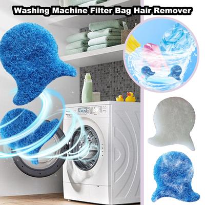 Washing Machine Filter Bag Hair Remover, Household Hair Removal And Hair Suction Sticky Hair Cleaning Filter