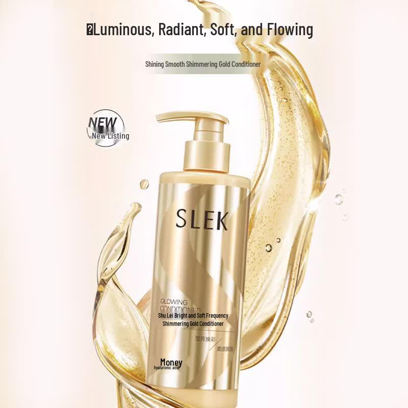 SLEK Radiant Smooth Golden Shimmer Conditioner