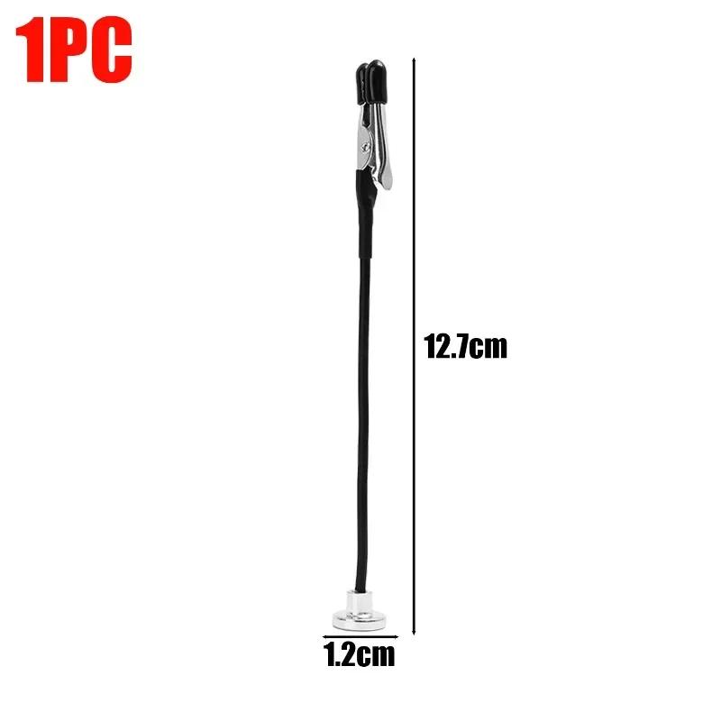 

Magnetic Flexible Alligator Clip Sticks Bendable Model Painting Stand Base Holder DIY Crafts Photo Price Tags Display Stand Clip