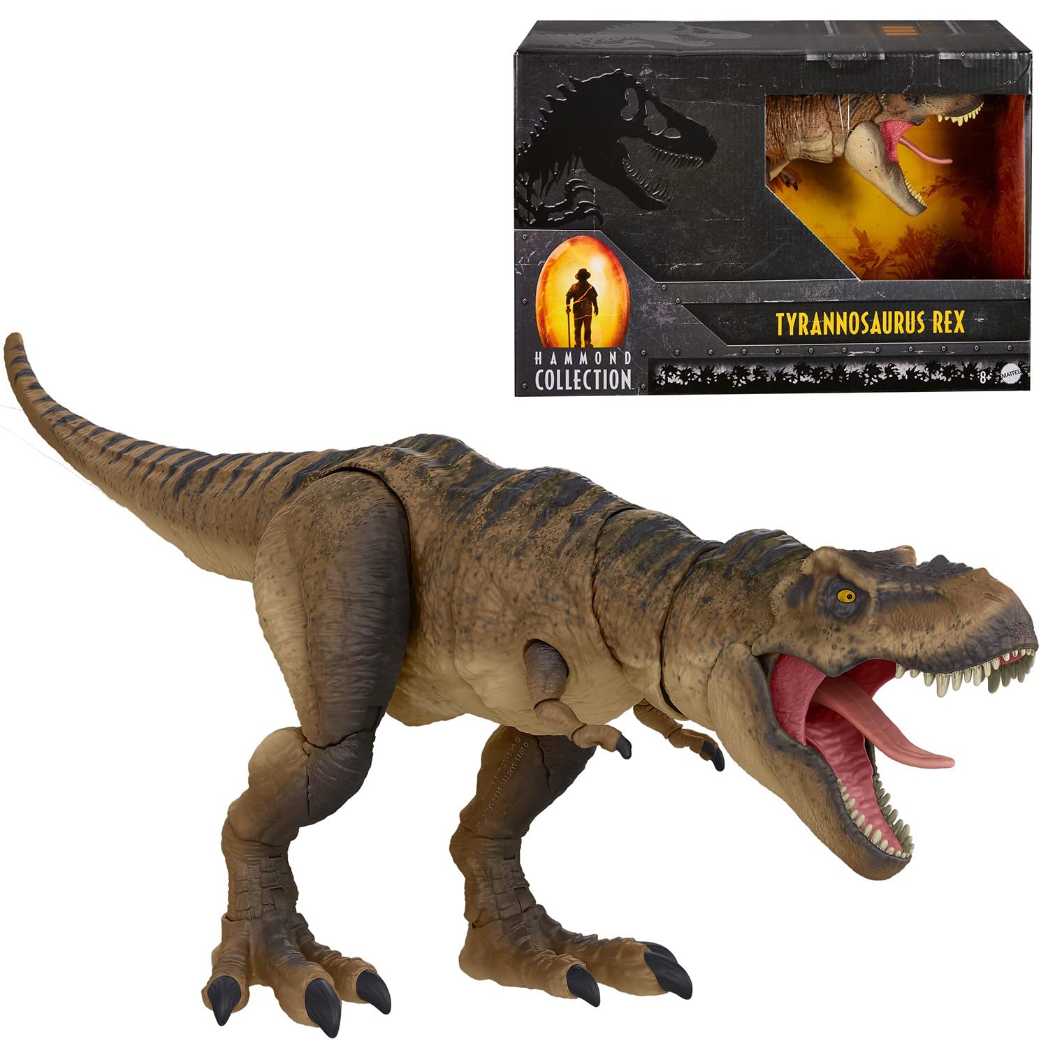 

Mattel Jurassic World (JURASSIC WORLD) Jurassic Park Hammond Collection T-Rex [Total length: approx. 54.6 cm] [8 years old and up] HFG66