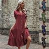 Women's Casual Commute Minimalist Style Midi Dress