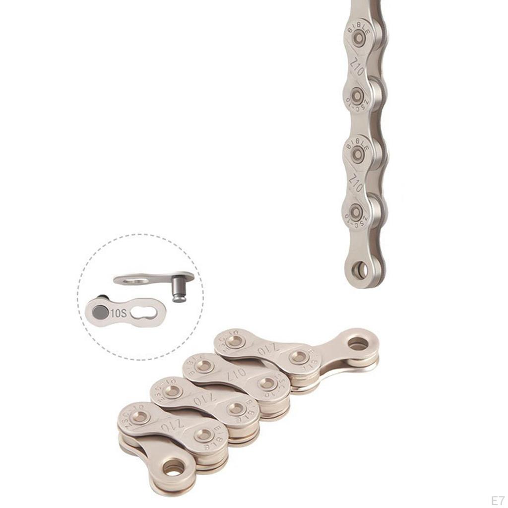 Carbon Steel 9 Single Bike Chain High Strength Road Mountain Folding Half Hollow Chains Replacement
