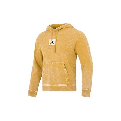 Jordan Tie-Dye Logo Sportswear Hoodie Men Tops Yellow DR3088-712