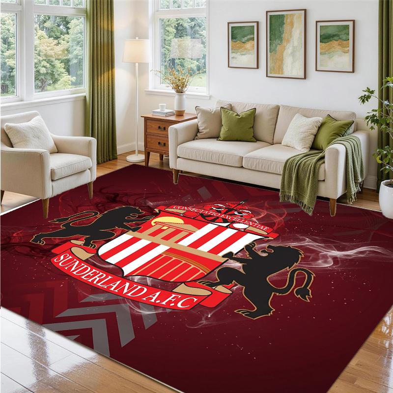 Sunderland Design Crystal Velvet Rug Soft Decorative Mat for Bedroom Entrance