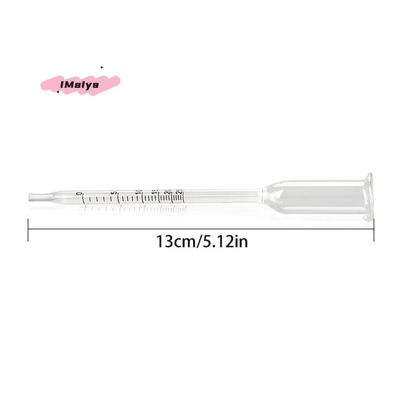 M-1pcs Glass Alcohol Tester Alcohol Thermometer Wine Meter 0-20 Degrees Glass Rod Measurement Tools Glass Material for Red Wine