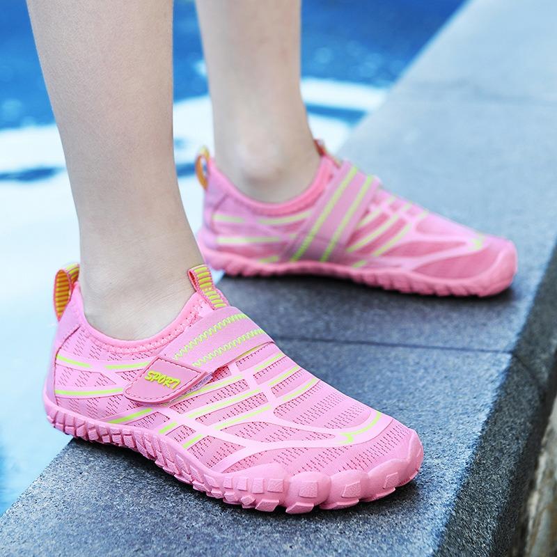 Children's Beach Shoes Non-slip Wading Shoes Anti-cut Barefoot Entertainment Quick-drying Shoes Convenient Non-slip Five-finger Creek Shoes