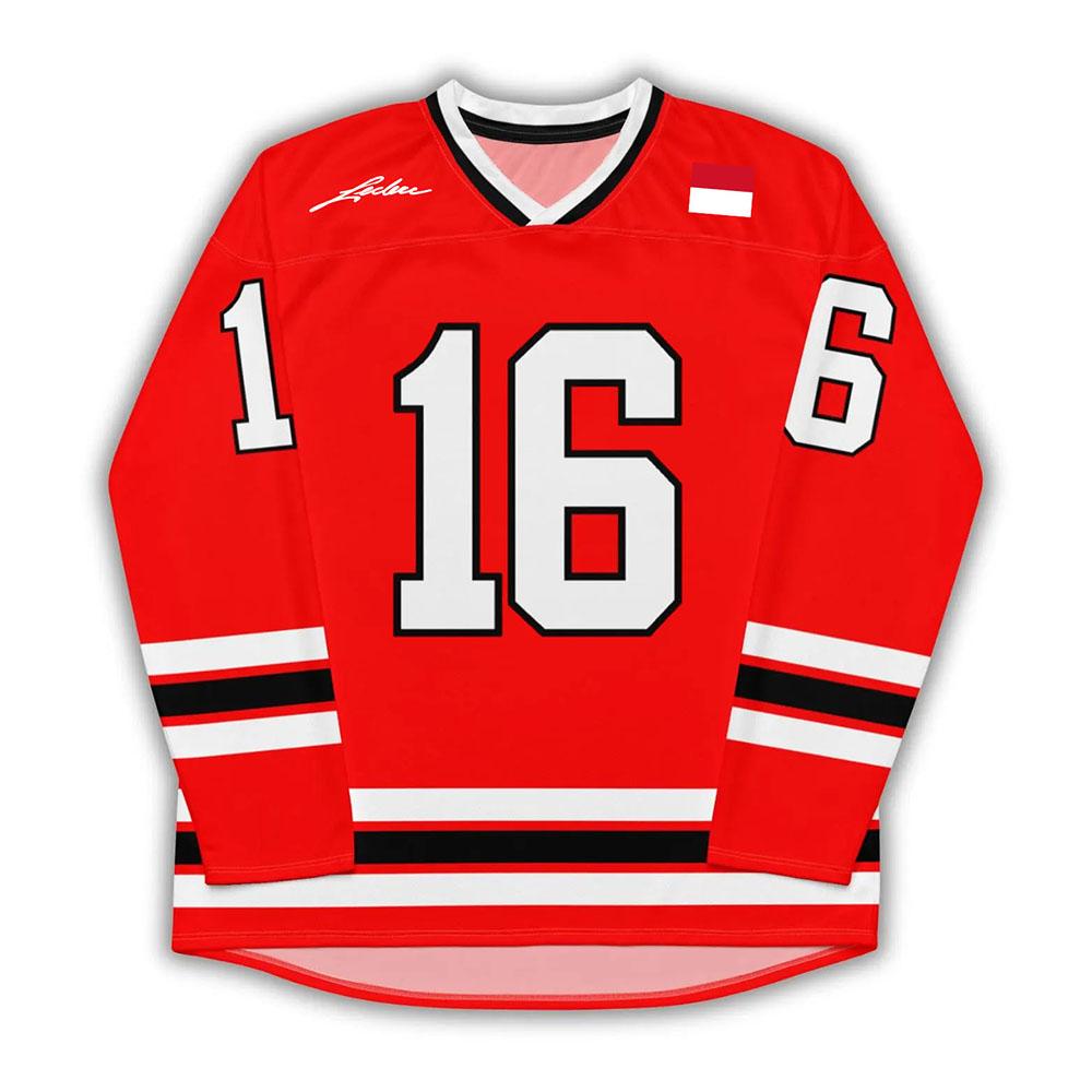Charles No.16 Leclerc Hockey Jersey Number 16 Long Sleeve Unisex V-neck T-shirt Design Graphic 3D Print Tshirts Men Women Merch