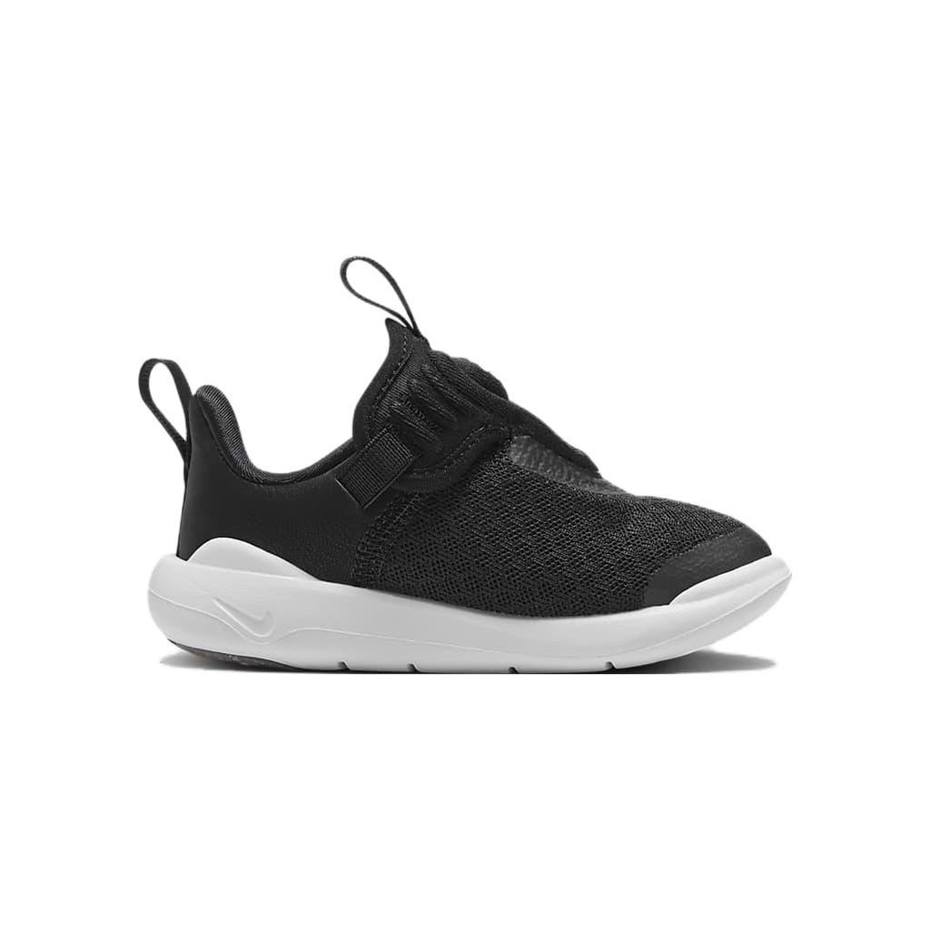 Nike E Series 1.0 TD Breathable Low Top Running Shoes Black White Infant And Toddler DV4252-002