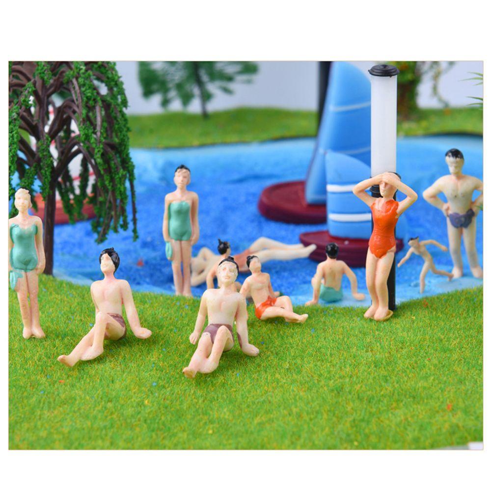 Scale Mixed Color Pose DIY Plastic People People Figures Character Model Scale Model