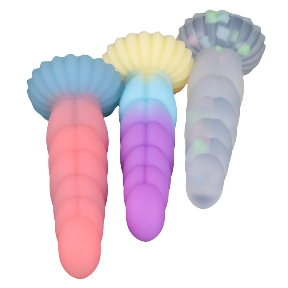 Niedlicher weicher Dildo weiblicher Masturbator Sexy Spielzeug Gefühl realistischer Penis Silikon Saugnapf Dildos Frauen