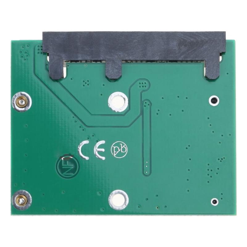 Laptops Mini PCIE SSD Expansion Card mSATA SSD To 2.5in SATA3 Conversion Adapter 6Gbps Fast Transfer