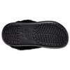 Crocs Clogs Warm Plush Shock Absorbing Non-Slip Durable Low-Top Casual Shoes Unisex Shoes Black 208446-001