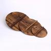 Round Wooden Pot Lid Handmade Anti-Scalding Wok Cover Kitchen Accessoies Pan Lid 26CM 28CM 30CM 32CM 33CM 34CM 36CM 38CM