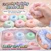 Crunchy Stress Ball Stretchy Fidget Toy 1 Pack Moldable Squeeze Balls Sensory Relief Gadget for Adults Students Studying Working