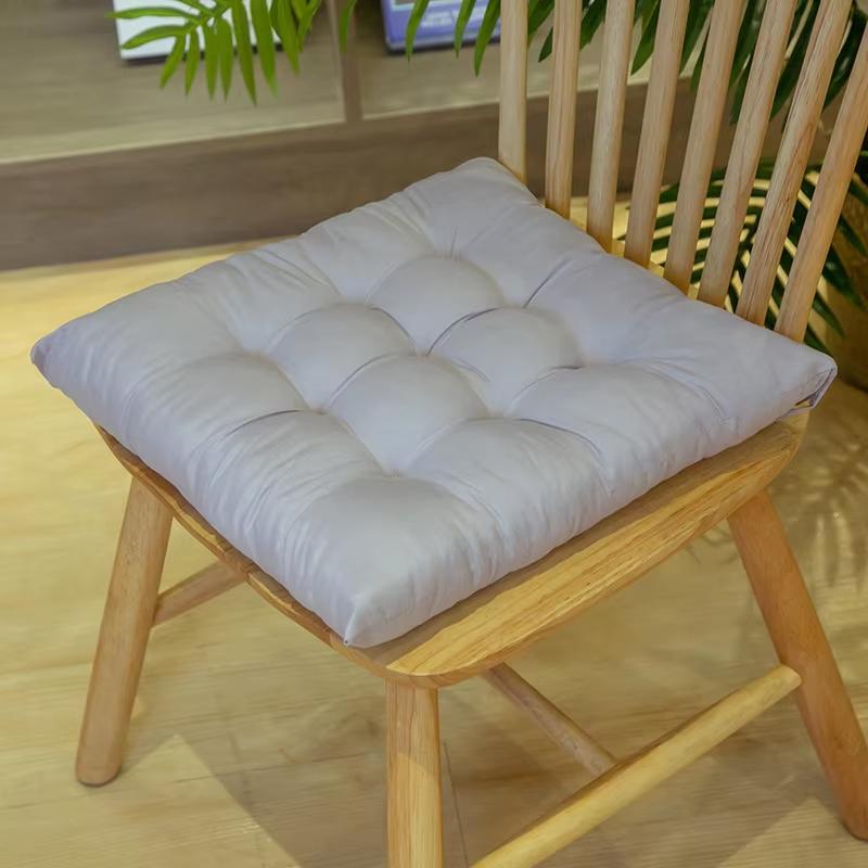 40x40cm Square Seat Cushion Indoor Seat Cushions Pillows with Ties Soft Comfortable Non Slip Chair Mat  for Office Desk YY098