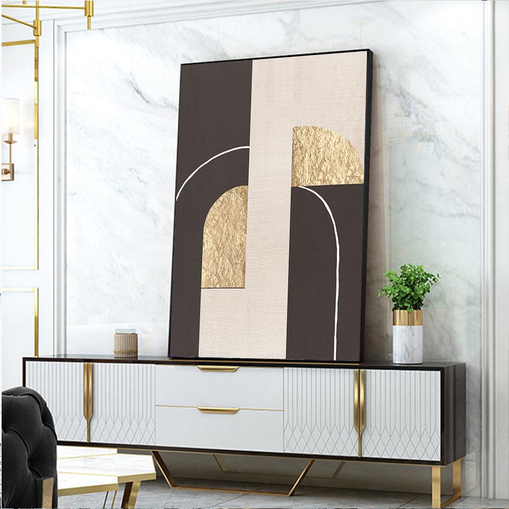 

Абстрактный Винтаж Золотой Холст Живопись Роскошная стена Искусство Плакат Prints Картины Дом Cuadros Декоративное искусство Для гостиной