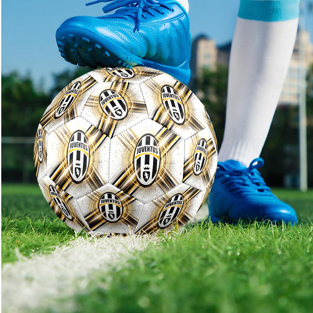 Pallone da calcio a tema Juventus FC Taglia 5 Pallone da calcio Tocco Morbido Pallone da calcio Professionale per Allenamento per Sport all'Aperto