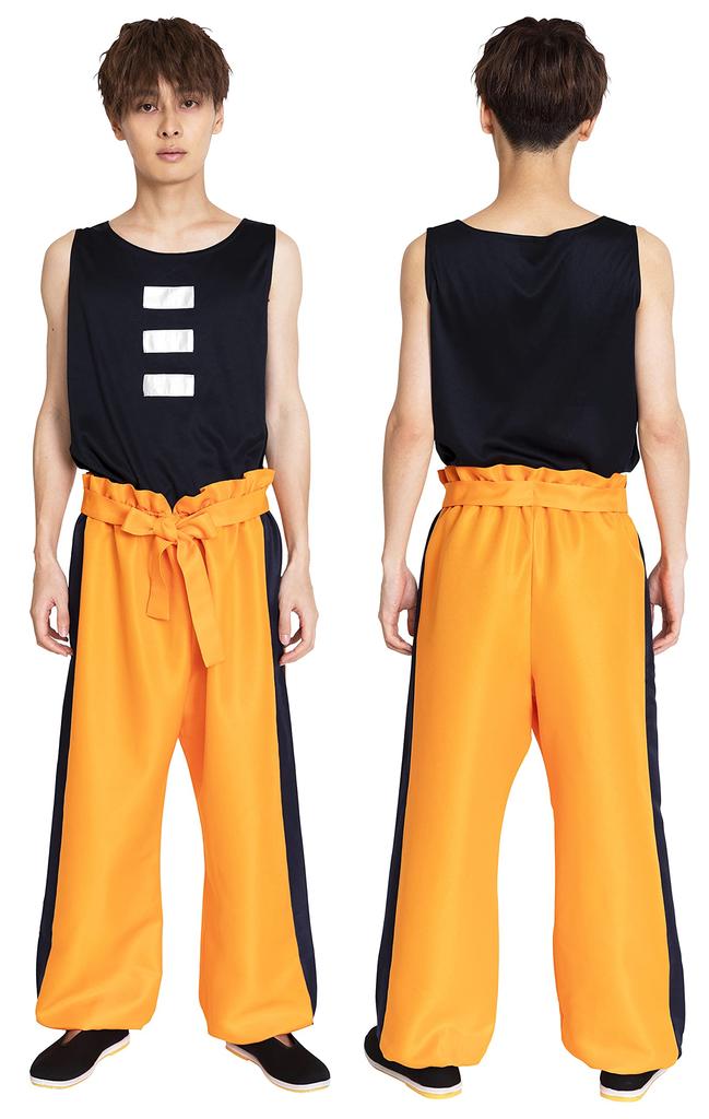Clearstone Cosplay Halloween Orange Dancer Orange Men's